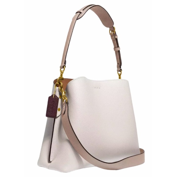 Coach Willow Shoulder Bag in Chalk Colorblock - Picture 3 of 11